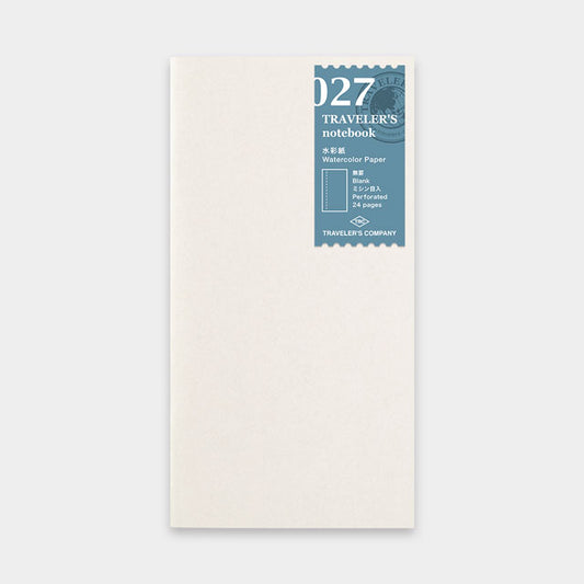 Traveler's Company Recharge Notebook 027 Papier Aquarelle