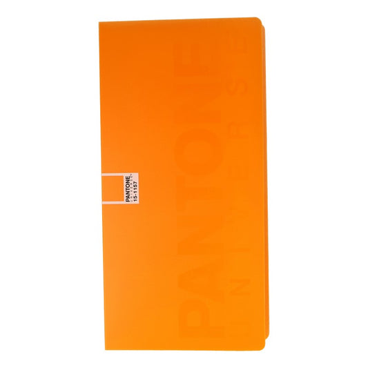Porte-Cartes Flame Orange Petit Format Pantone