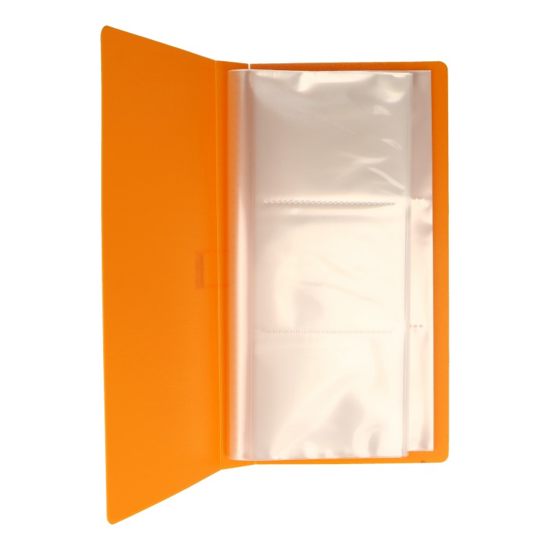 Porte-Cartes Flame Orange Petit Format Pantone