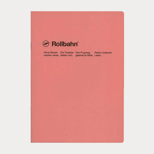 Delfonics Rollbahn Slim Notebook Quadrillé A5 Saumon