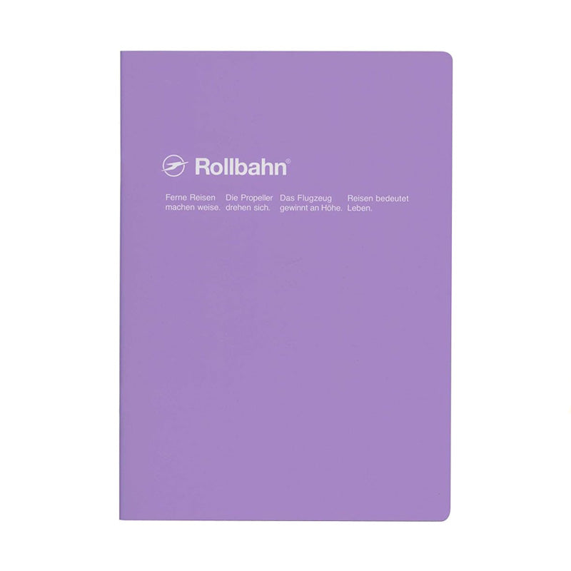 Delfonics Rollbahn Slim Notebook Quadrillé A5 Violet