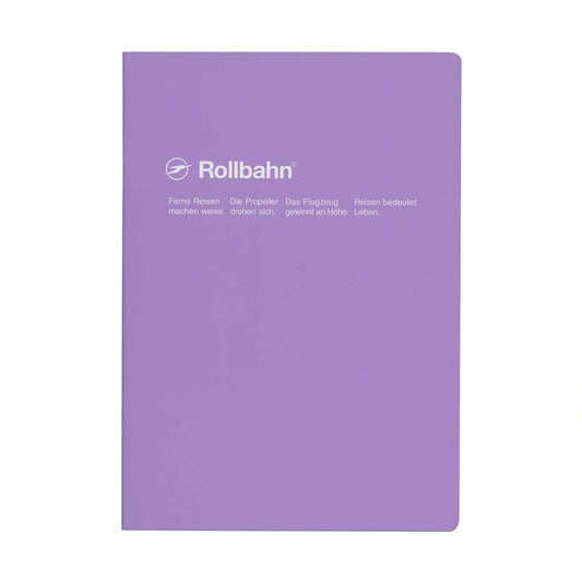 Delfonics Rollbahn Slim Notebook Quadrillé A5 Violet