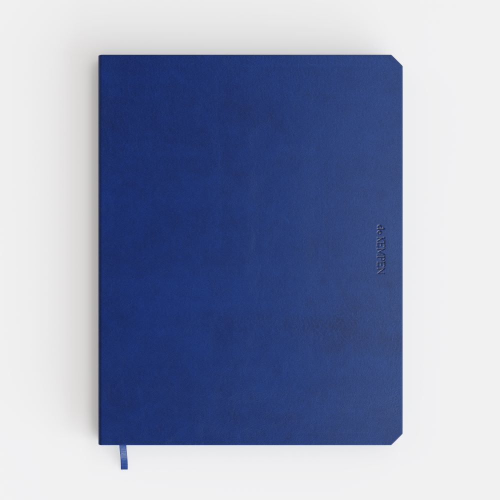 Carnet de Notes Large Pages Blanches Blue Note de KEMPEN