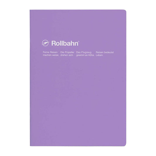 Delfonics Rollbahn Slim Notebook Quadrillé A5 Violet