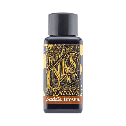 Encre pour Stylos-Plume Saddle Brown 30ml Diamine