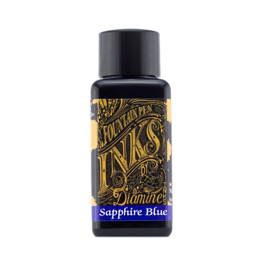 Encre pour Stylos-Plume Sapphire Blue 30ml Diamine