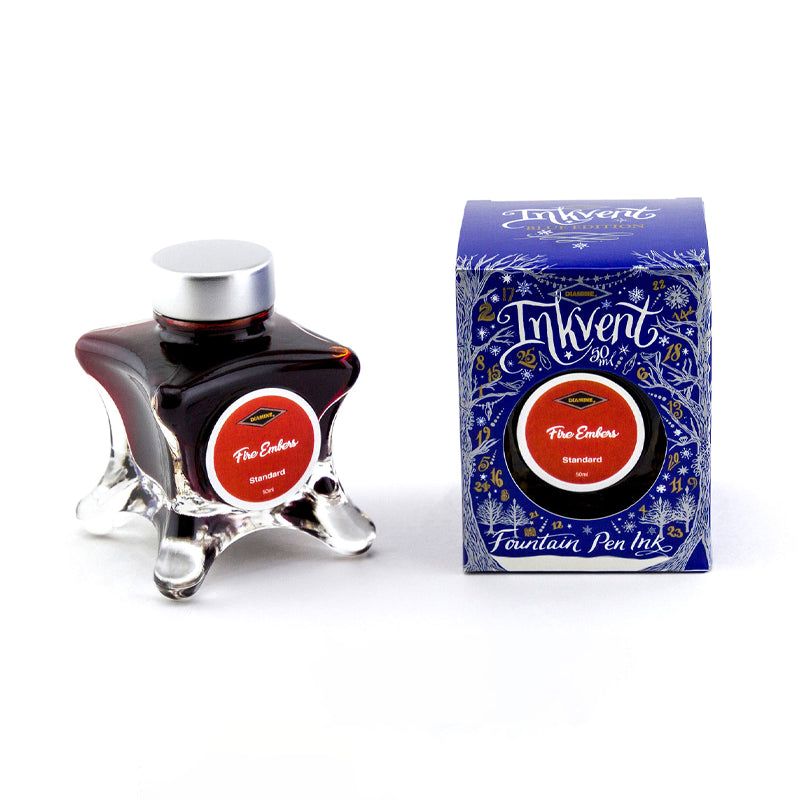 Encre Standard Inkvent Blue Edition Fire Embers 50ml Diamine