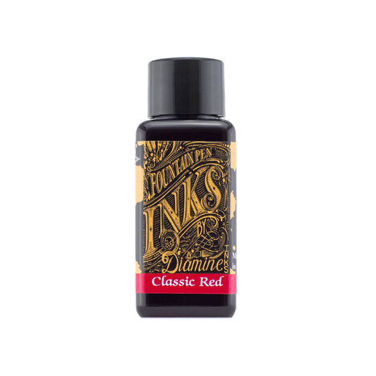 Encre pour Stylos-Plume Classic Red 30ml Diamine