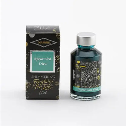 Encre Shimmering Spearmint Diva 50ml Diamine