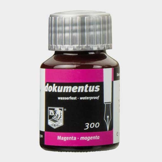 Encre pour Documents Magenta 50ml Rohrer & Klingner