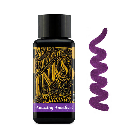 Encre pour Stylos-Plume Amazing Amethyst 30ml Diamine