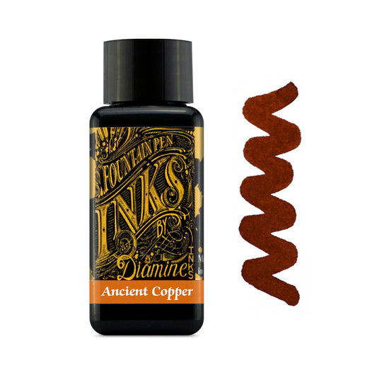 Encre pour Stylos-Plume Ancient Copper 30ml Diamine