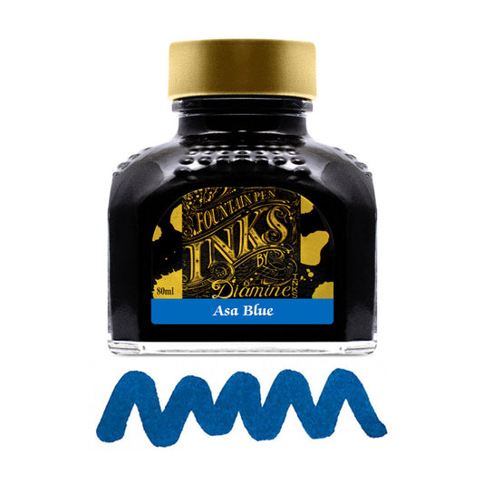 Encre pour Stylos-Plume Asa Blue 80ml Diamine