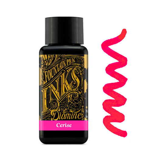 Encre pour Stylos-Plume Cerise 30ml Diamine