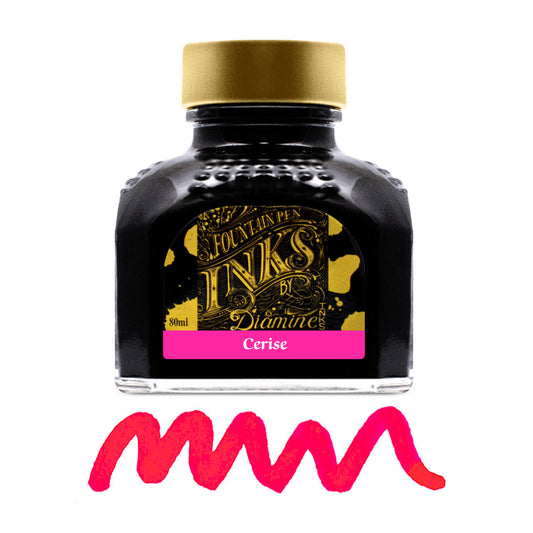 Encre pour Stylos-Plume Cerise 80ml Diamine