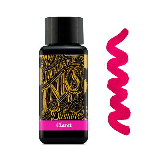 Encre pour Stylos-Plume Claret 30ml Diamine