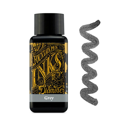 Encre pour Stylos-Plume Grey 30ml Diamine