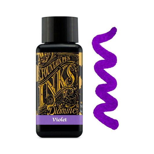 Encre pour Stylos-Plume Violet 30ml Diamine