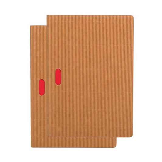 Pack de 2 Cahiers Ondulo A5 Ligné Naturel Paper-Oh