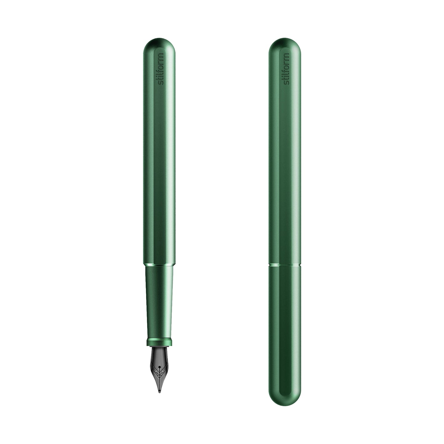 Stylo-Plume INK Aluminium Aurora Green Stilform