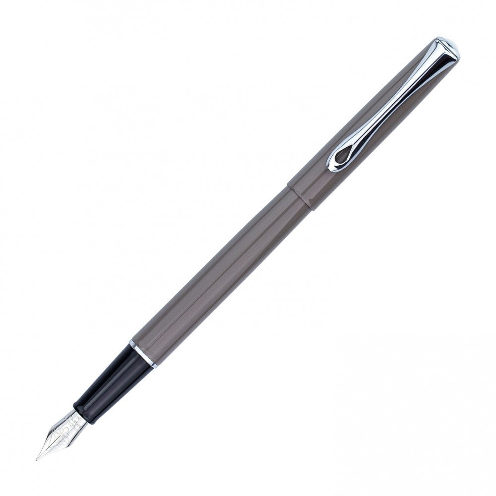Stylo-Plume Traveller Gris Taupe Diplomat