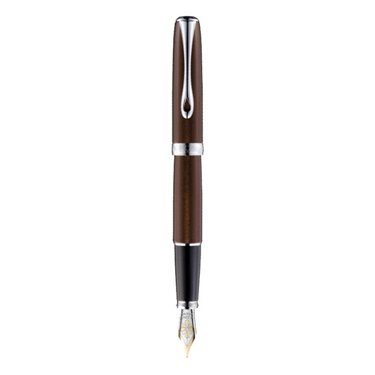 Stylo-Plume Excellence A2 Marrakesh Chrome 14 Carats Diplomat