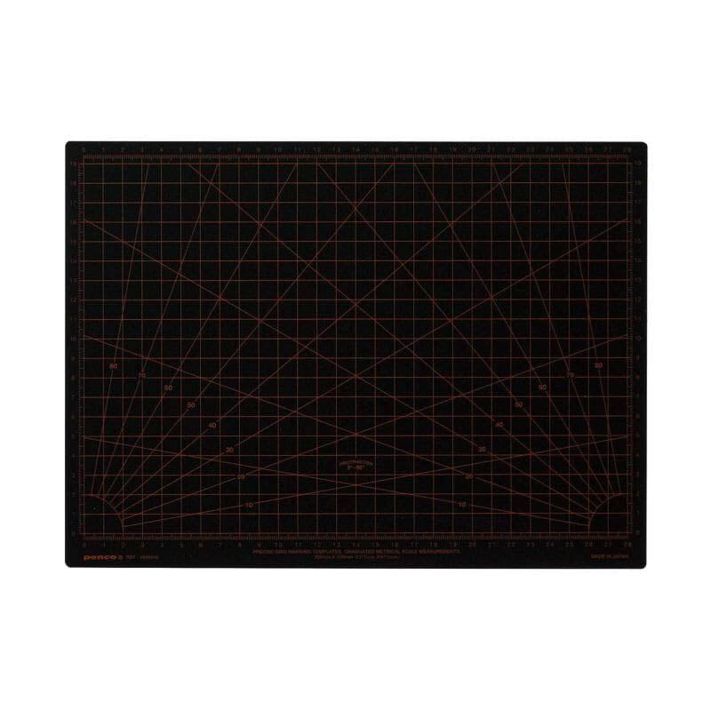 Tapis de Coupe A4 Noir Mat Penco