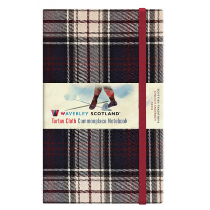 Carnet Grand Format en Tissu Tartan Kinloch Anderson Dress Waverley Scotland