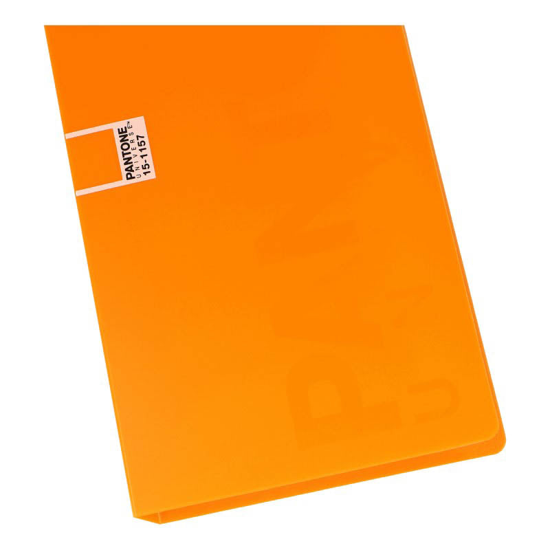 Porte-Cartes Flame Orange Grand Format Pantone