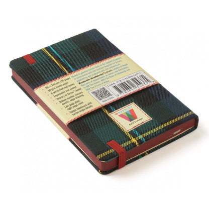 Carnet de Poche en Tissu Tartan Malcolm Waverley Scotland