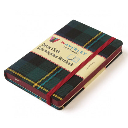 Carnet de Poche en Tissu Tartan Malcolm Waverley Scotland