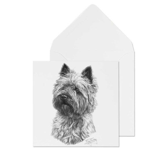 Carte de Vœux Mike Sibley Cairn Terrier C&S Products