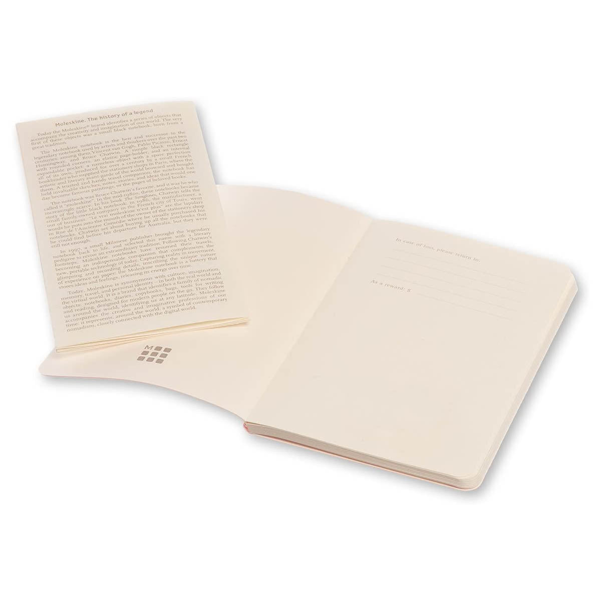 Moleskine Volant Set 2 Cahiers Pages Blanches Jaune